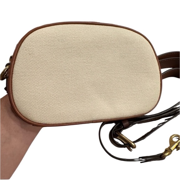 Coach Leatherware Camera Bag Badge Embroidered Veggie Garden - Picture 2 of 7